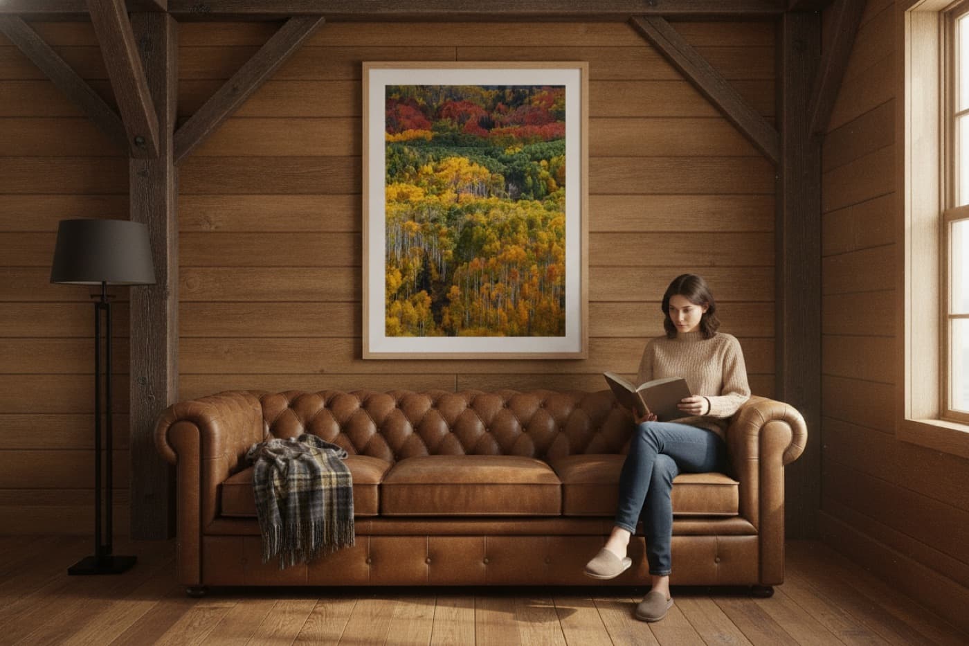 24 × 36 framed