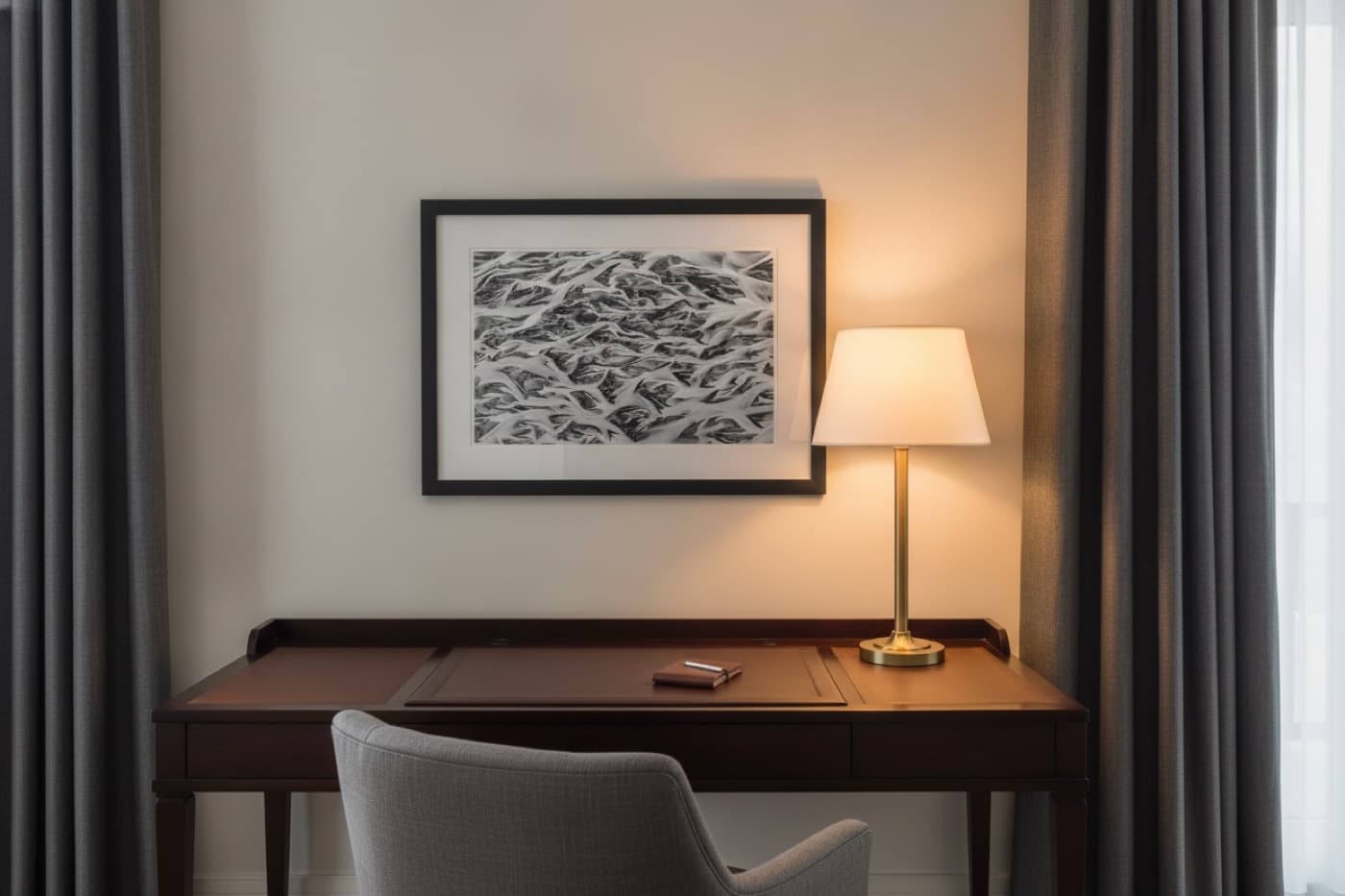 12 × 18 framed