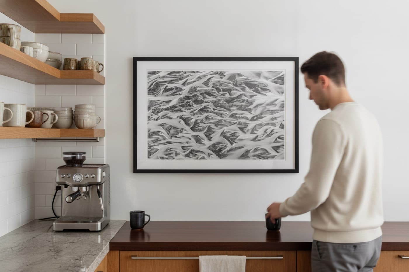 20 × 30 framed