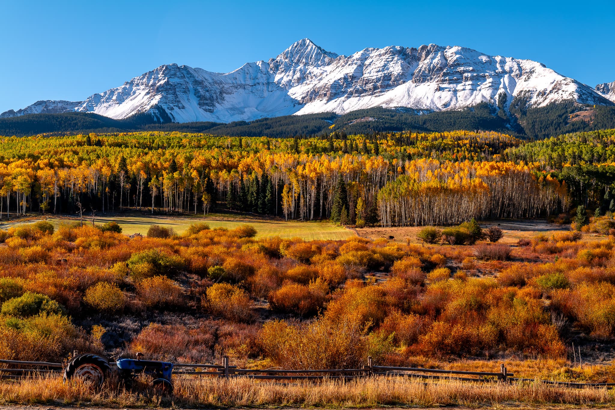 Wilson Peak, First Snow