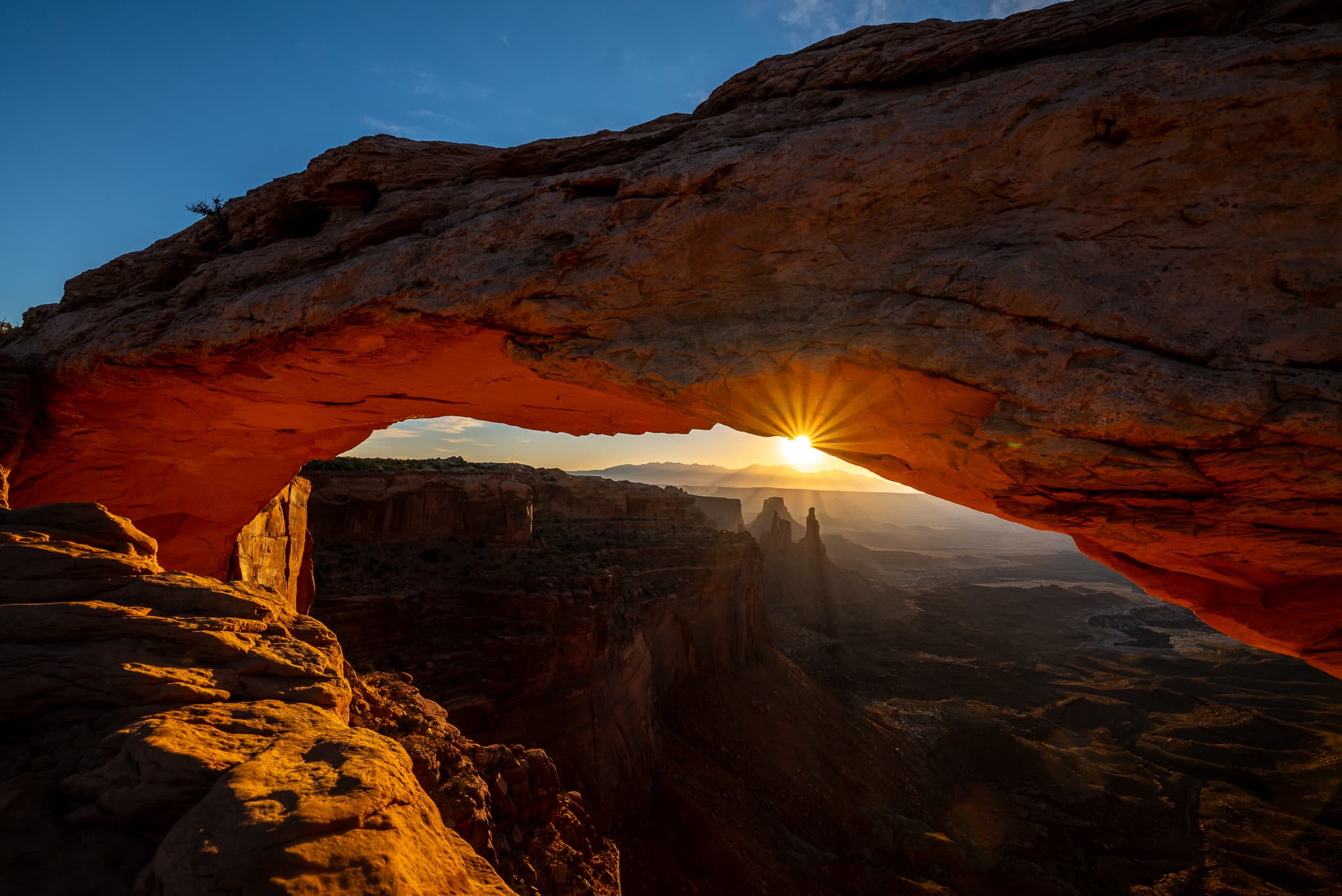 Mesa Arch, Sunset